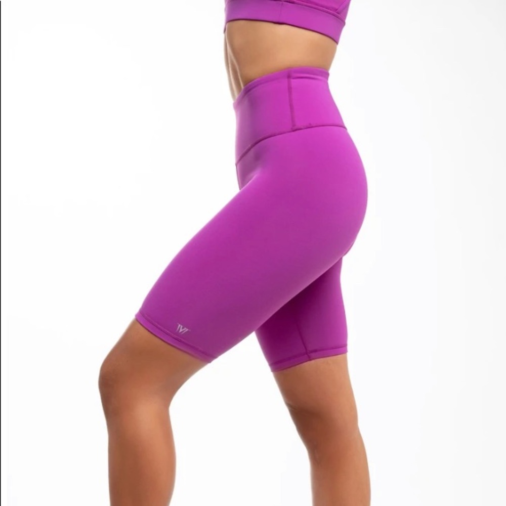 IVL Collective Biker Short in Purple Cactus